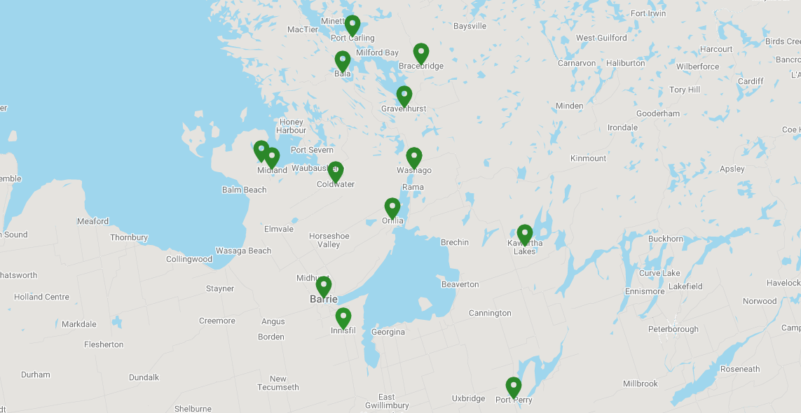 Coverage Area Map